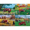 Masterpieces Masterpieces 41402 Farmall 4-Pack Puzzle - 500 Piece 41402